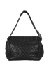 Istanbul Accordion Flap, &pound;1,100, Handbags, Black, Leather, Back view